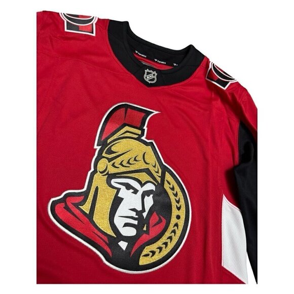 Ottawa Senators Home NHL Fanatics Breakaway Hockey Jersey XS NWT - Picture 3 of 5